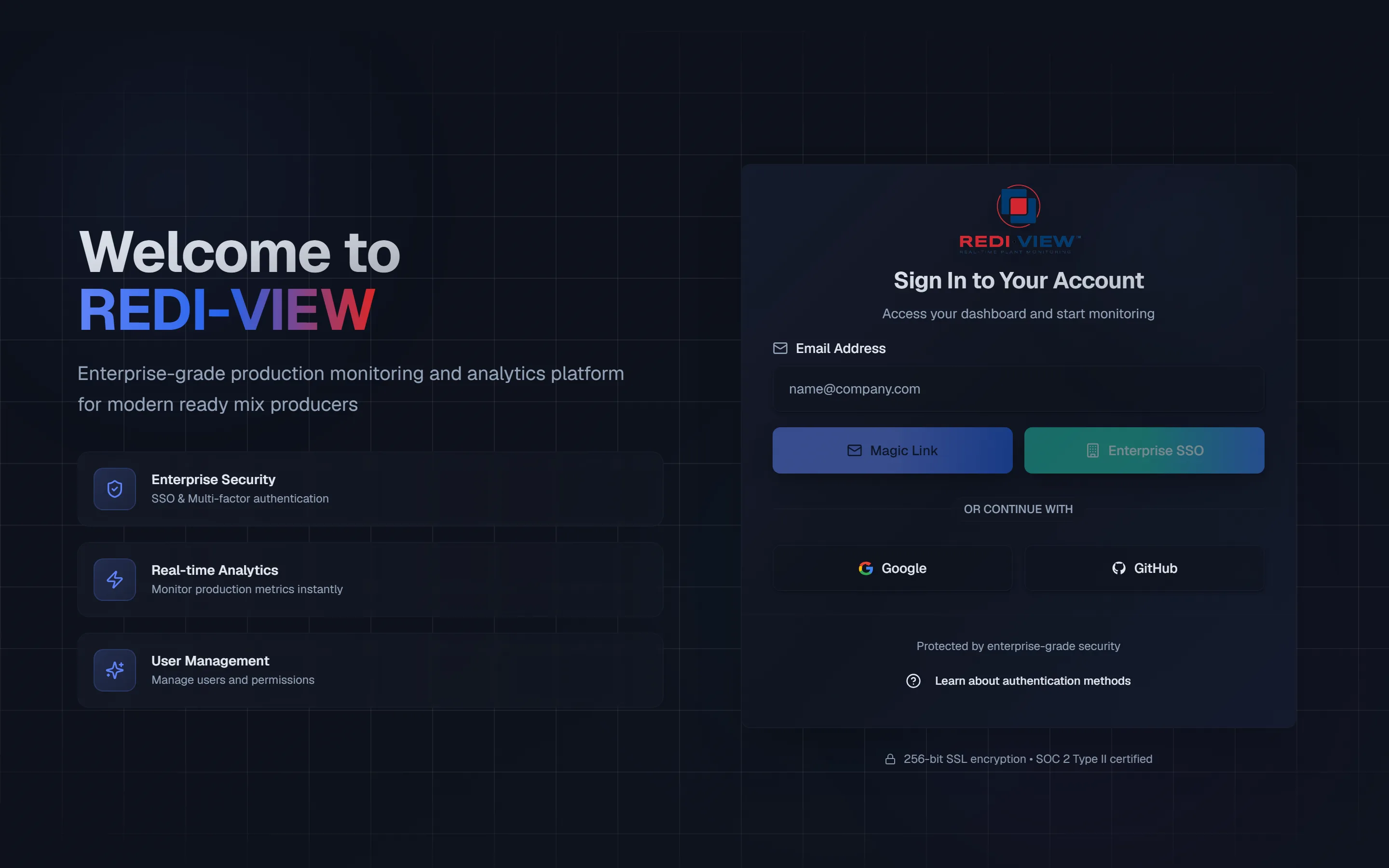 Redi-View CRM, Field Operations Platform website by Final Orbit