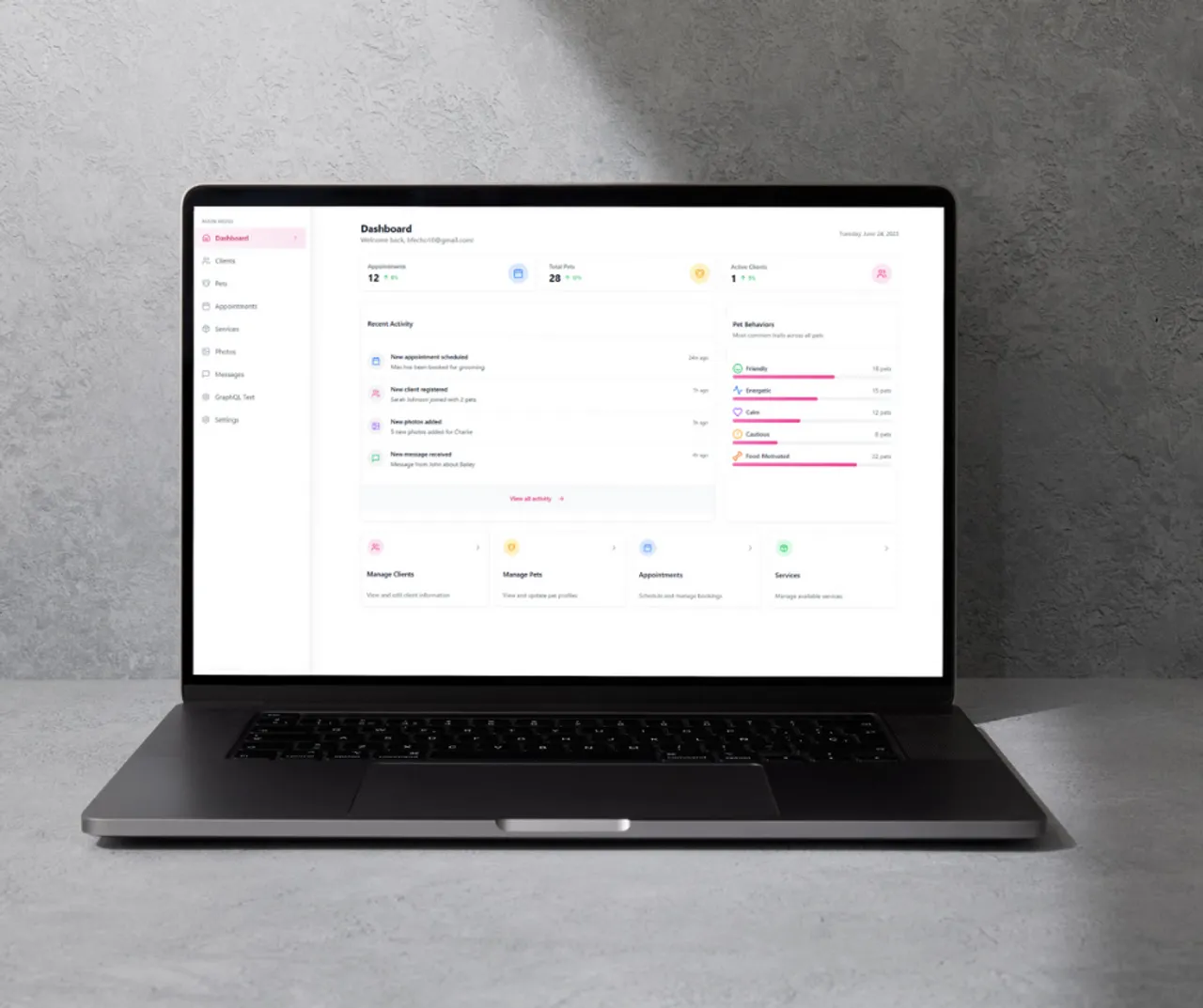 BarkDash Dashboard